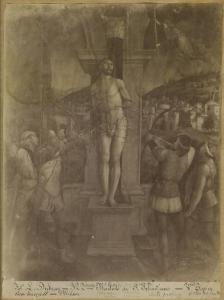 Foppa, Vincenzo - Martirio di san Sebastiano - Dipinto - Tempera e olio su tavola trasportata su tela - Milano - Castello Sforzesco - Pinacoteca