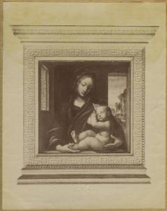 Zenale, Bernardino (bottega) - Madonna con Bambino - Dipinto - Olio su tavola - Milano - Collezione Noseda