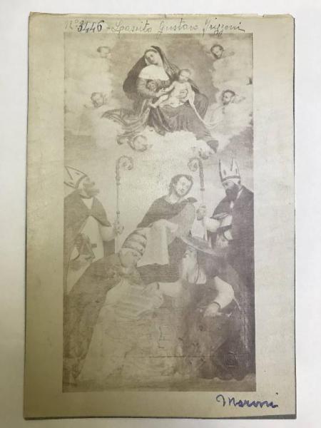 Moroni, Giovan Battista - Vergine in gloria e santi - Dipinto - Olio su tela - Trento - Chiesa di Santa Maria Maggiore