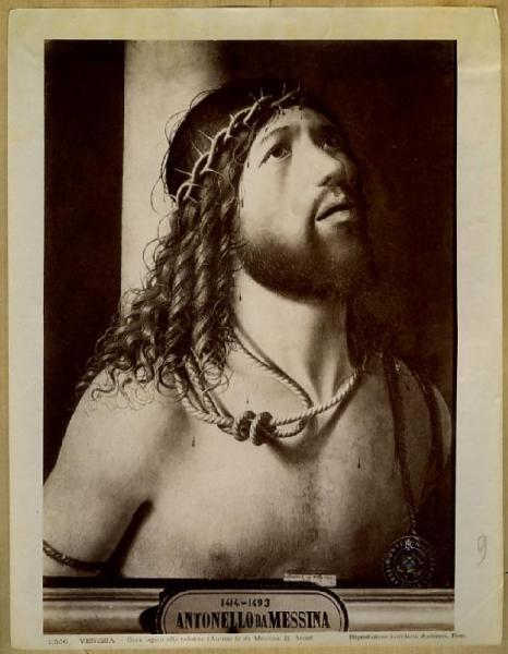 Antonello da Messina (copia da) - Cristo alla colonna - Dipinto - Venezia - Galleria dell'Accademia