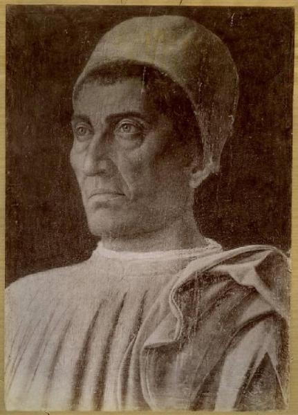 Mantegna, Andrea - Ritratto del cardinale Carlo de' Medici - Dipinto su tavola - Firenze - Palazzo Pitti