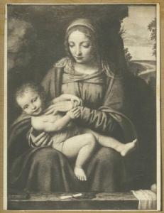 Luini, Bernardino - Madonna con Bambino - Dipinto su tavola - Londra - The Wallace Collection