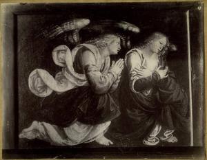 Ferrari, Gaudenzio - Due angeli adoranti - Dipinto su tavola - Novara - Biblioteca Civica