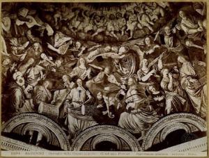 Ferrari, Gaudenzio - Concerto d'angeli (part.) - Affresco - Saronno - Santuario della Beata Vergine dei Miracoli - Volta