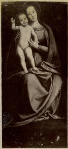 Ferrari, Gaudenzio - Madonna con Bambino - Dipinto - Olio su tavola - Bergamo - Pinacoteca dell'Accademia Carrara