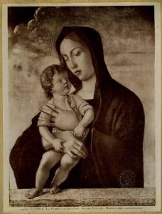 Bellini, Giovanni - Madonna con Bambino - Dipinto - Tempera su tavola - Verona - Museo Civico (Museo di Castelvecchio)