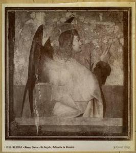 Antonello da Messina - Angelo annunciante - Polittico di San Gregorio (part.) - Dipinto su tavola - Messina