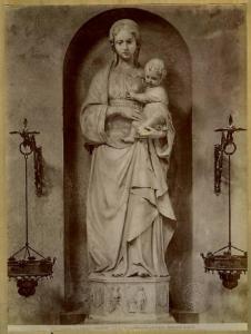 Gagini, Antonello - Madonna con Bambino (Madonna della neve) - Scultura - Siracusa - Duomo - Abside