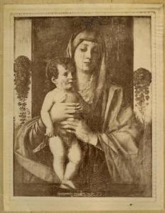 Bellini, Giovanni - Madonna con Bambino (Madonna degli Alberetti) - Dipinto - Olio su tavola - Venezia - Accademia di Belle Arti (Gallerie dell'Accademia)
