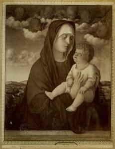 Bellini, Giovanni - Madonna con Bambino (Madonna dei cherubini) - Dipinto - Olio su tavola - Venezia - Gallerie dell'Accademia