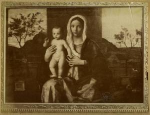 Bellini, Giovanni - Madonna con Bambino - Dipinto - Olio su tavola trasportato su tela - Milano - Pinacoteca di Brera