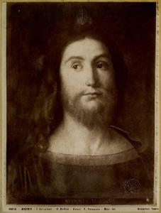 Bellini, Giovanni - Cristo Redentore - Dipinto - Olio su tavola - Madrid - Real Academia de Bellas Artes de San Fernando