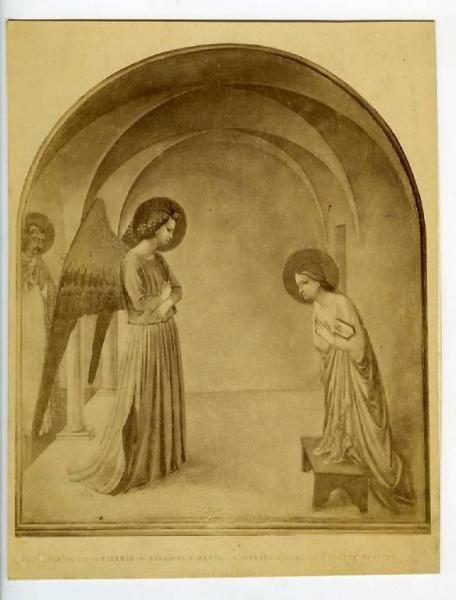 Beato Angelico - Annunciazione - Affresco - Firenze - Museo di S. Marco - Cella 3