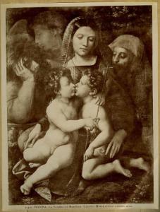 Caroto, Giovanni Francesco - Sacra Famiglia con santa Elisabetta e san Giovannino - Dipinto - Olio su tela - Verona - Museo Civico (Museo di Castelvecchio)