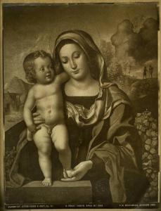Caroto, Giovanni Francesco? - Madonna con Bambino - Dipinto - Francoforte - Städelsches Kunstinstitute