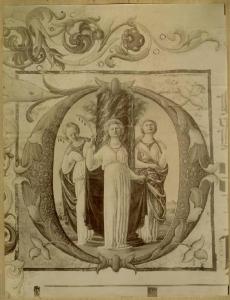 Girolamo da Cremona - Tre vergini martiri - Miniatura - Siena - Duomo - Libreria Piccolomini