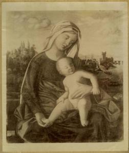 Bartolomeo Veneto - Madonna con Bambino - Dipinto su tavola - Venezia - Palazzo Michiel dalle Colonne ( Palazzo Donà delle Rose)
