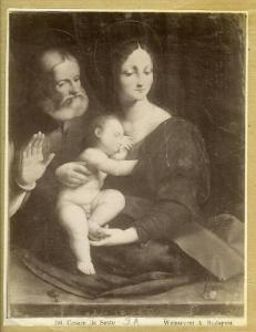 Cesare da Sesto - Sacra Famiglia - Dipinto - Budapest - Museo di Belle Arti (Szépmüvészeti Múzeum)