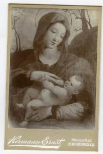 Pittore inizio sec. XVI - Madonna con Bambino (Madonna del latte) - Dipinto - Londra