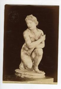 Copia romana I sec. d C. - Venere accovaciata - Scultura in marmo - Firenze - Galleria Uffizi