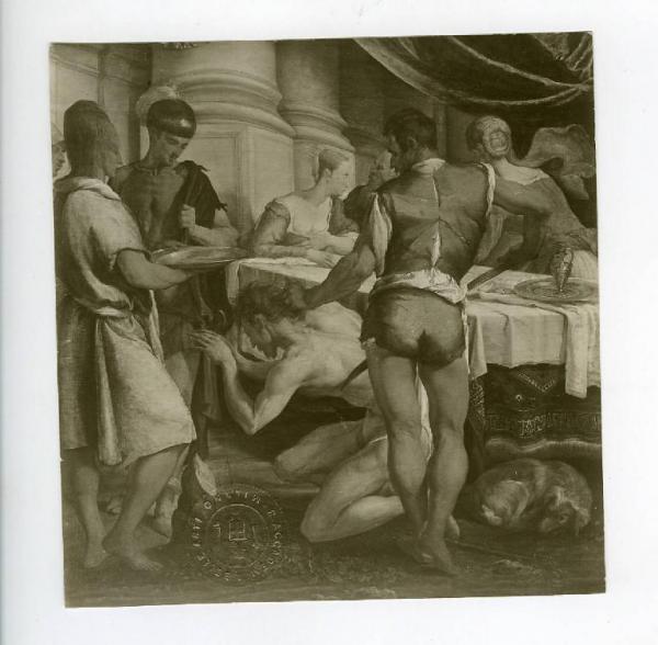 Bassano Jacopo - Decapitazione di san Giovanni Battista - Dipinto - Olio su tela - Copenaghen - Statens Museum for Kunst
