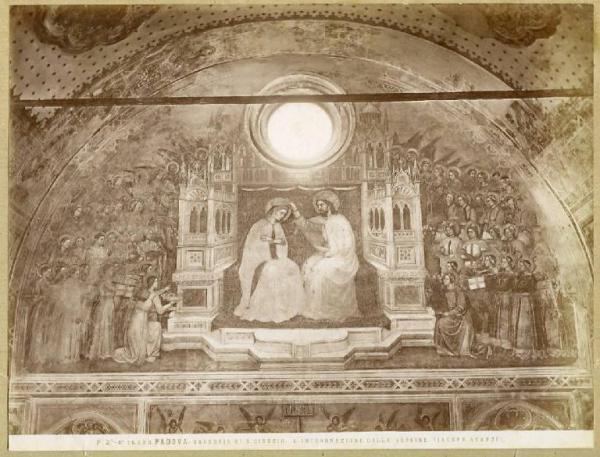 Altichiero - Incoronazione della Vergine - Affresco - Padova - Oratorio di San Giorgio