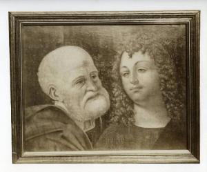 Copia da Giovanni Agostino da Lodi - Busti di san Pietro e di san Giovanni - Dipinto su tavola - Norimberga