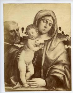 Raibolini, Francesco detto Francia - Sacra Famiglia (Sacra Famiglia Bianchini) - Dipinto - Berlino - Staatliche Museen - Gemaldegalerie