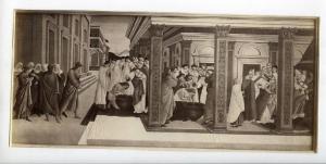 Botticelli, Sandro - Episodi della vita di san Zenobio - Dipinto - Tempera su tavola - Londra - Collezione Mond