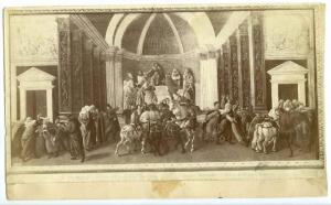 Botticelli, Sandro - Episodi della vita di Virginia - Dipinto - Tempera su tavola - Bergamo - Accademia Carrara