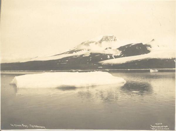 Isola di Spitsbergen - Paesaggio - Mare - Baia - Ghiacciaio - Montagna con neve