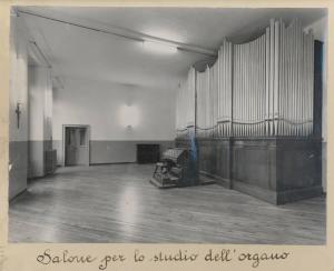 Istituto dei Ciechi di Milano - Salone per lo studio dell'organo - Interno - Organo