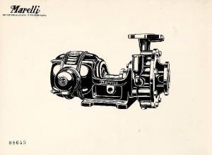 Ercole Marelli (Società) - Pompa - Disegno