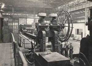 Acciaieria della Falck Unione - Laminatoio - Treno per nastri d'acciaio