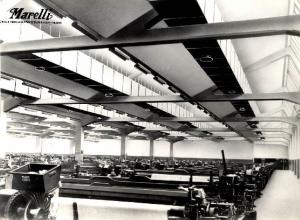 Ditta Mezzera - Sala di tessitura - Impianto di condizionamento