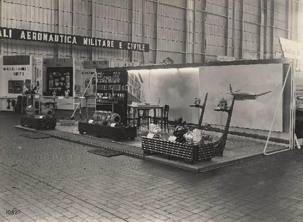 Salone internazionale Aeronautica 1935 - Stand della Ercole Marelli