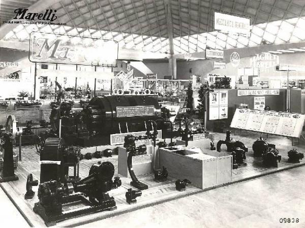 Mostra nazionale della meccanica 1951 - Stand della Ercole Marelli