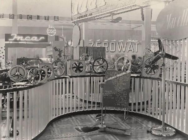 Mostra nazionale di elettrodomestici di Milano 1953 - Stand della Ercole Marelli