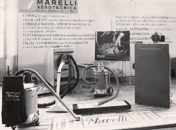 Biennale italiana macchine utensili 1960 - Stand della Ercole Marelli