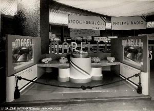 Salone internazionale Aeronautica 1935 - Stand della Ercole Marelli