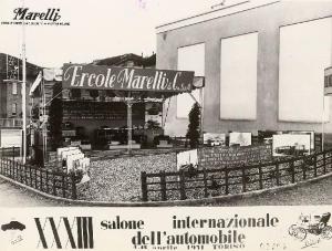 Salone internazionale dell'automobile 1951 - Stand della Ercole Marelli