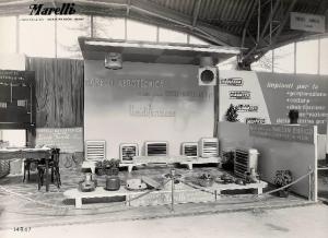 Mostra del cotone e delle fibre artificiali e sintetiche di Busto Arsizio 1957 - Stand della Ercole Marelli