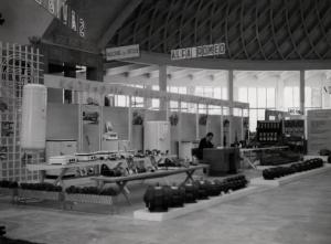 Salone della tecnica di Torino 1952 - Stand della CGE