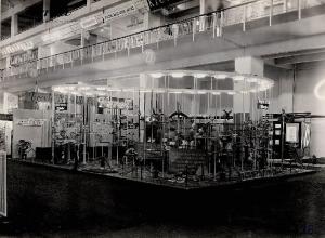 Mostra nazionale di elettrodomestici di Milano 1956 - Stand della Ercole Marelli