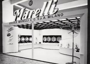 Mostra nazionale di elettrodomestici di Milano 1968 - Stand della Ercole Marelli