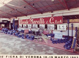 Fiera dell'agricoltura di Verona 1963 - Stand della Ercole Marelli