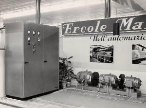Mostra Automazione e strumentazione di Milano 1960 - Stand della Ercole Marelli
