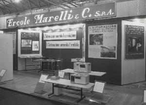 Mostra Automazione e strumentazione di Milano 1966 - Stand della Ercole Marelli