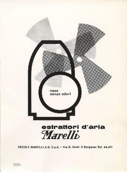 Ercole Marelli (Società) - Ventilatori - Pubblicità