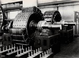 Ercole Marelli (Società) - Motori SM - Rotori - Lavorazione